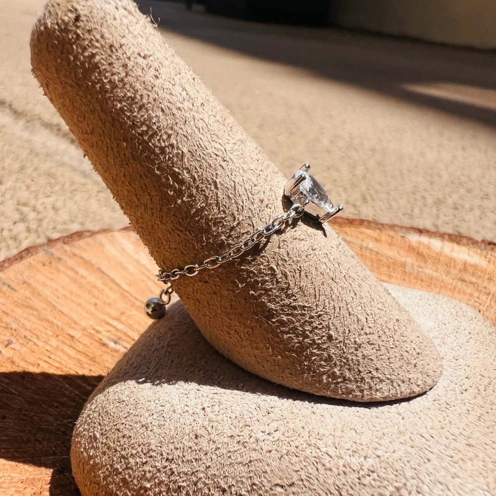 COPY - Sterling silver 925 chain ring